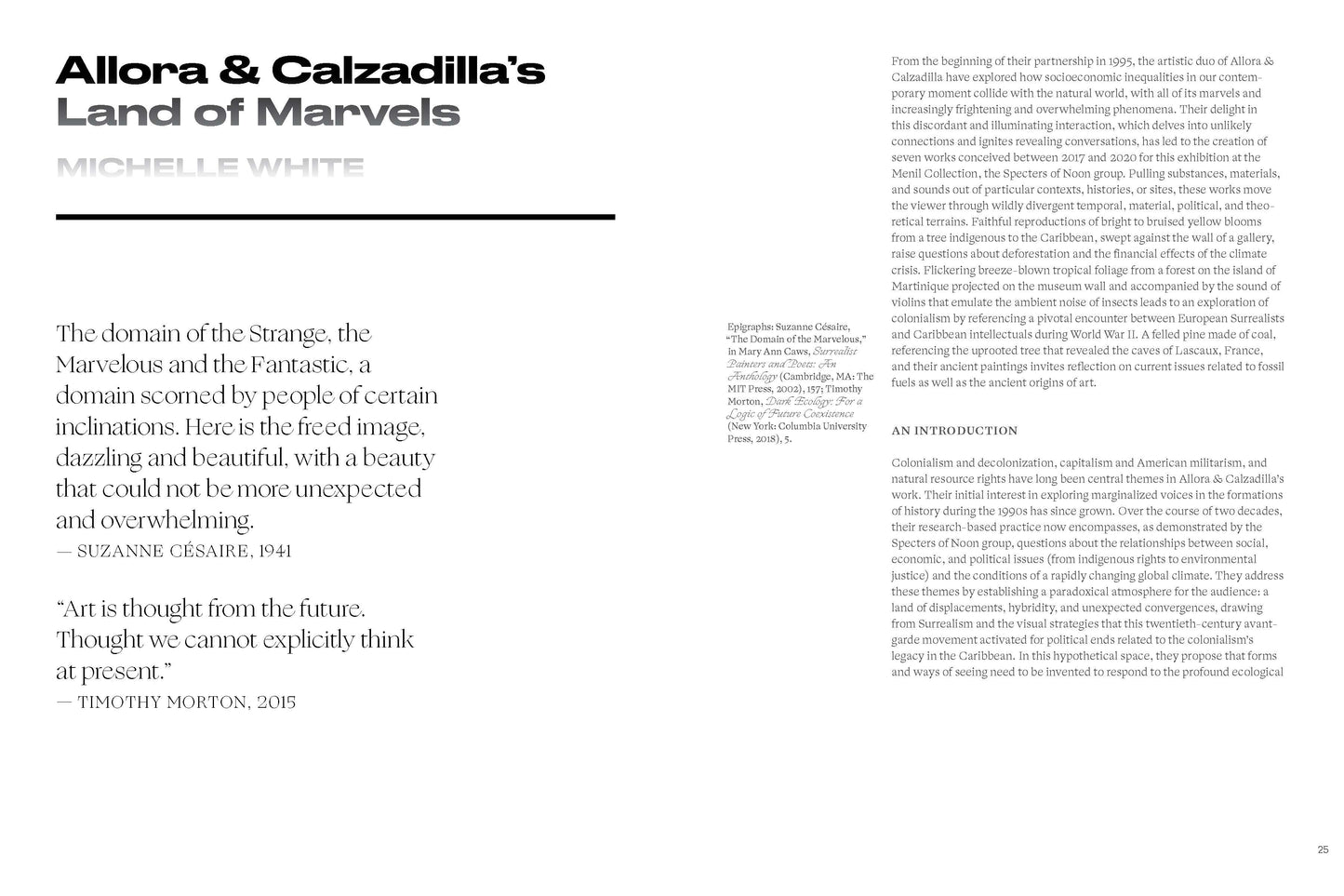 Allora & Calzadilla: Specters of Noon