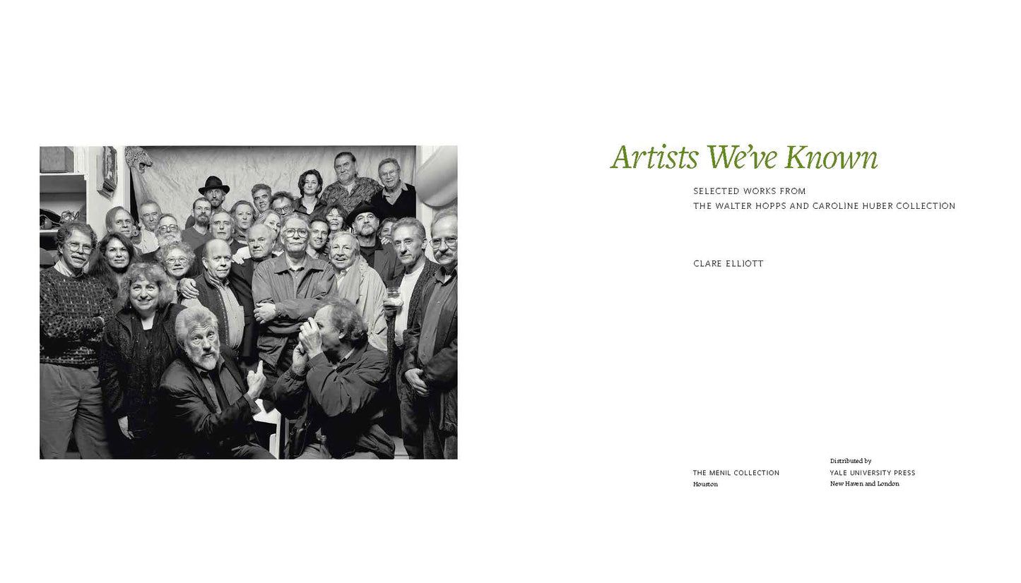 Artists We’ve Known: Selected Works from the Walter Hopps and Caroline Huber Collection