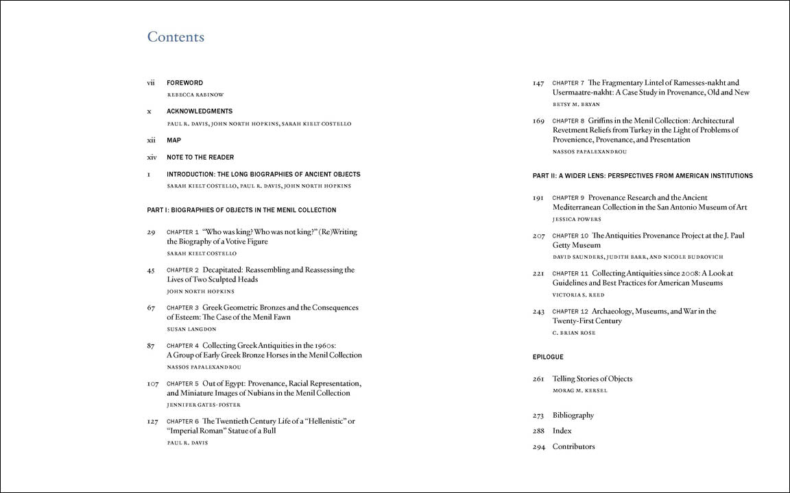 Object Biographies: Collaborative Approaches to Ancient Mediterranean Art