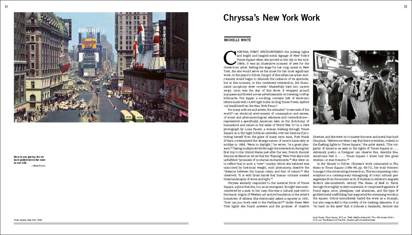 Chryssa & New York