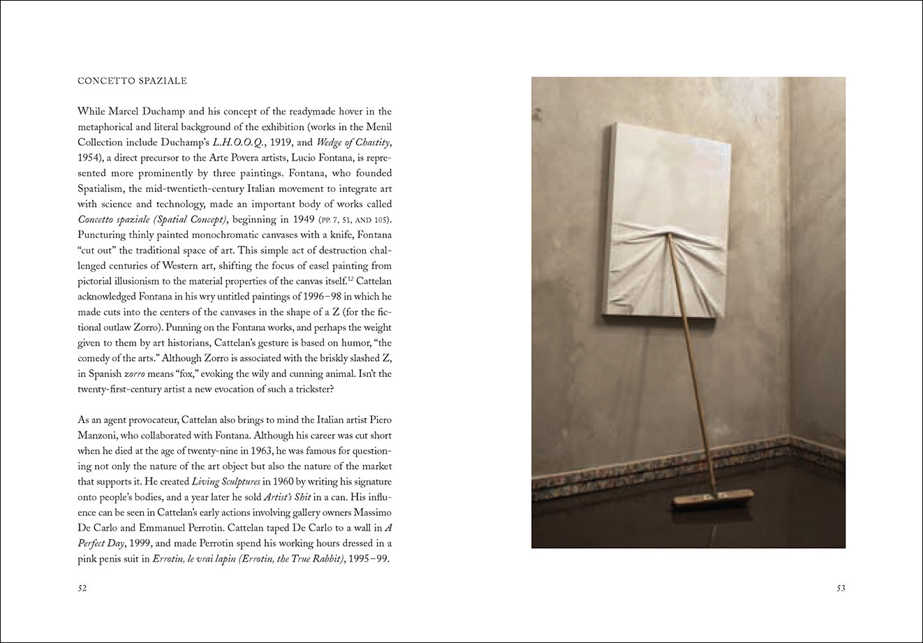 Maurizio Cattelan: Is There Life Before Death?