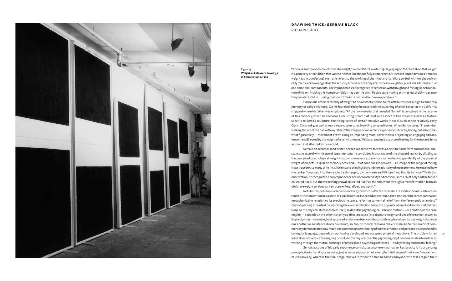 Richard Serra Drawing: A Retrospective