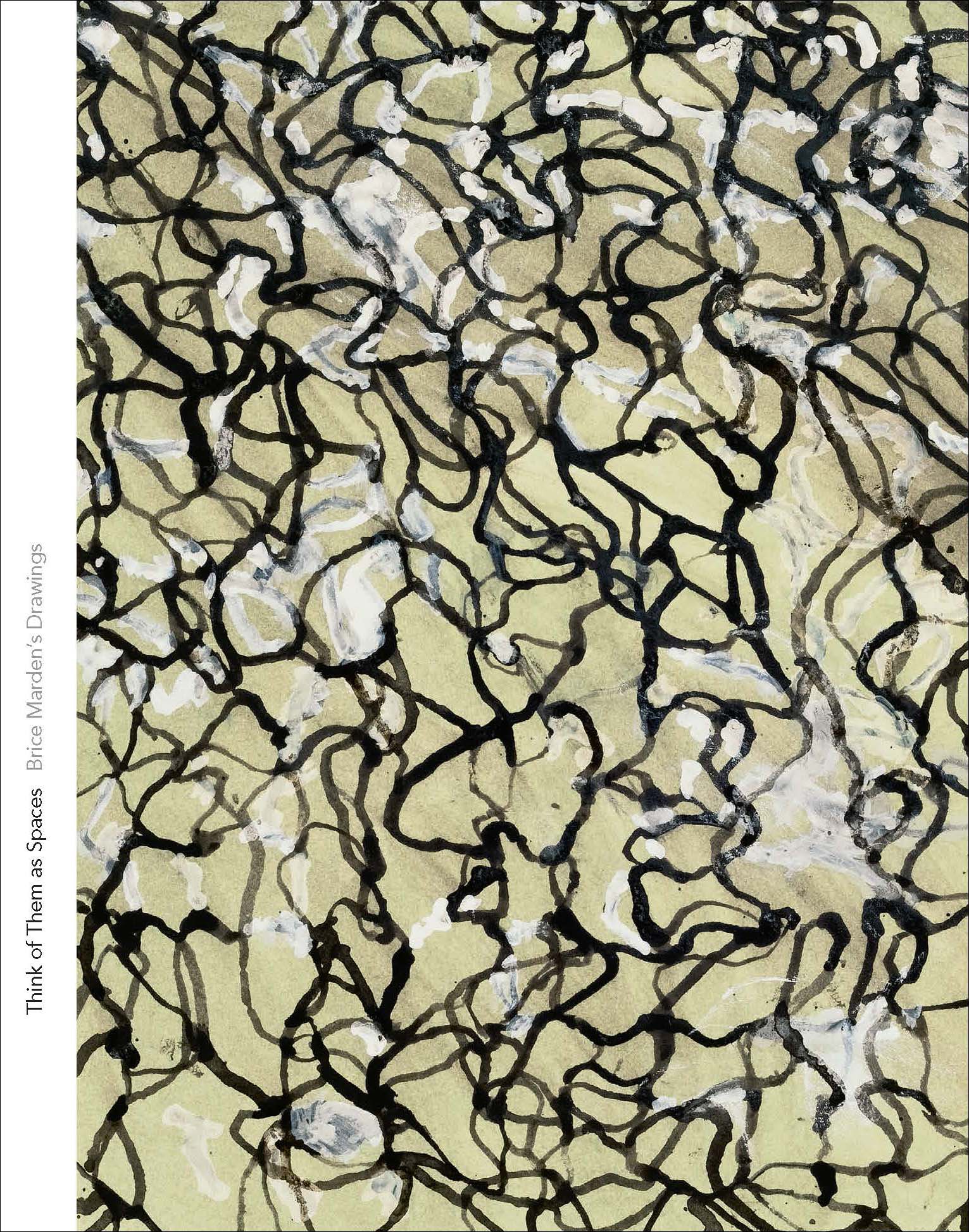 洋書 Brice Marden Paintings and Drawings Think of Them as Spaces: Brice Marden's Drawings – Menil Bookstore