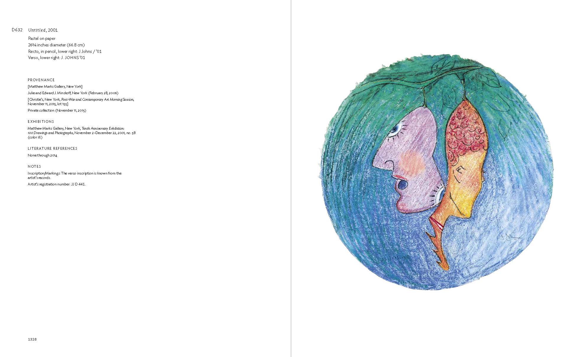 Jasper Johns Catalogue Raisonné of Drawing – Menil Bookstore