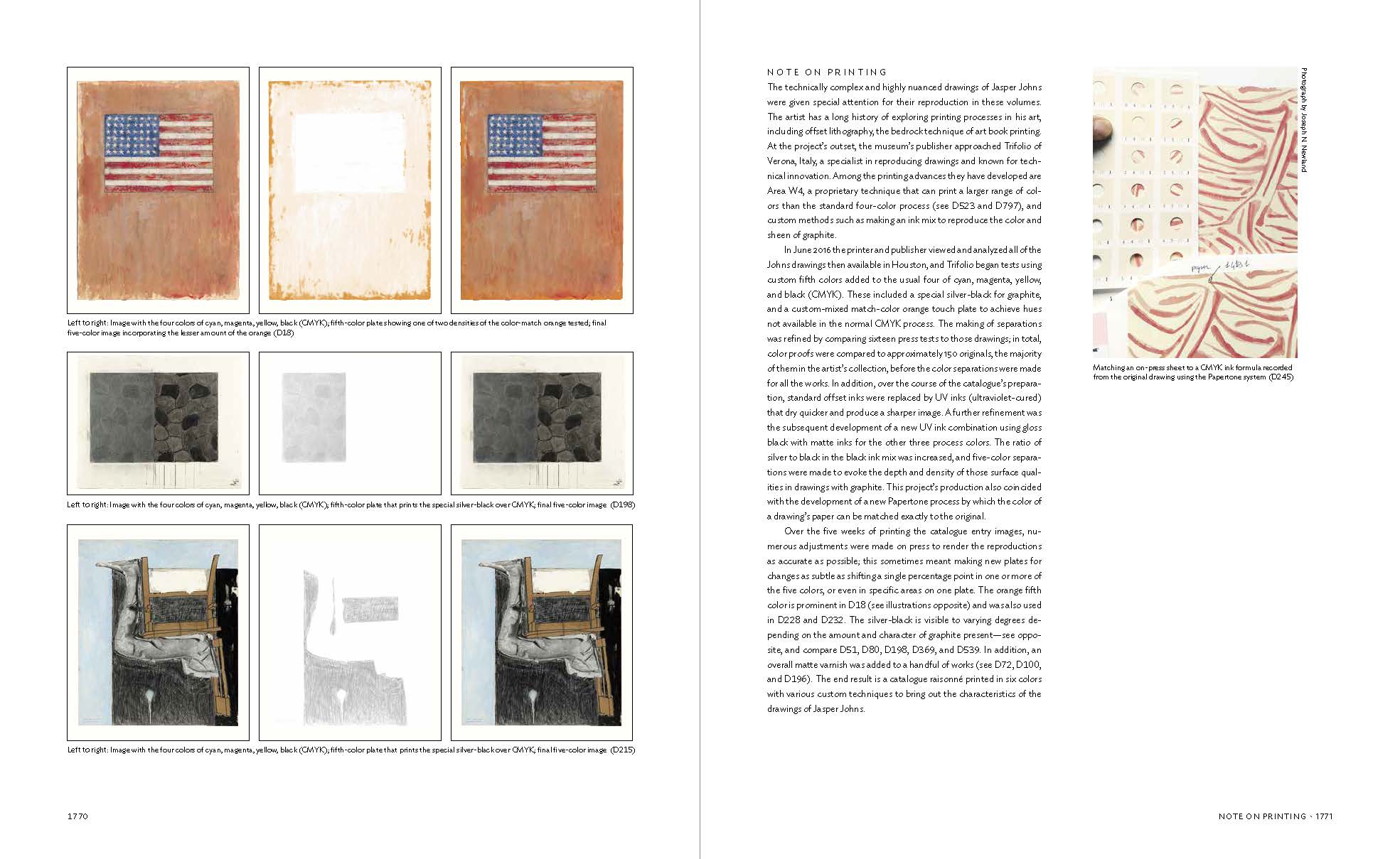 Jasper Johns Catalogue Raisonné of Drawing – Menil Bookstore