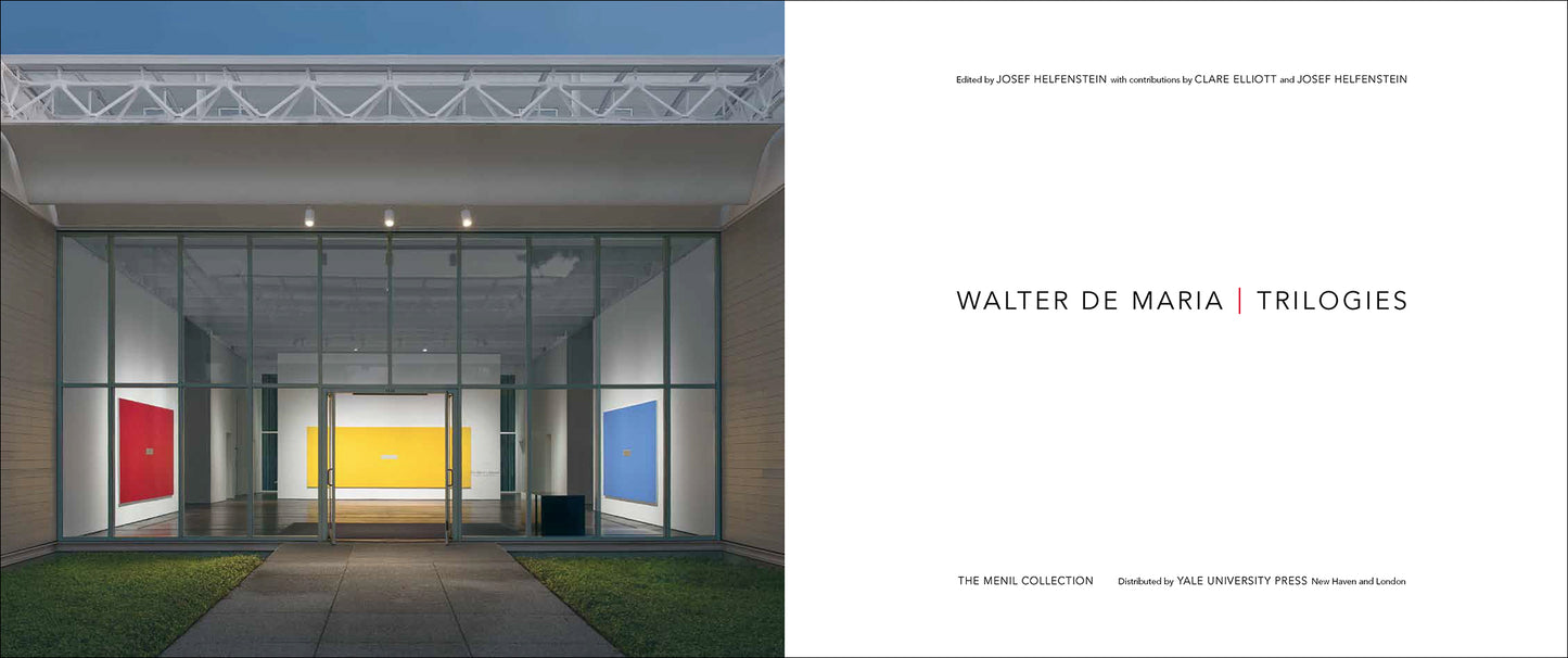 Walter De Maria: Trilogies